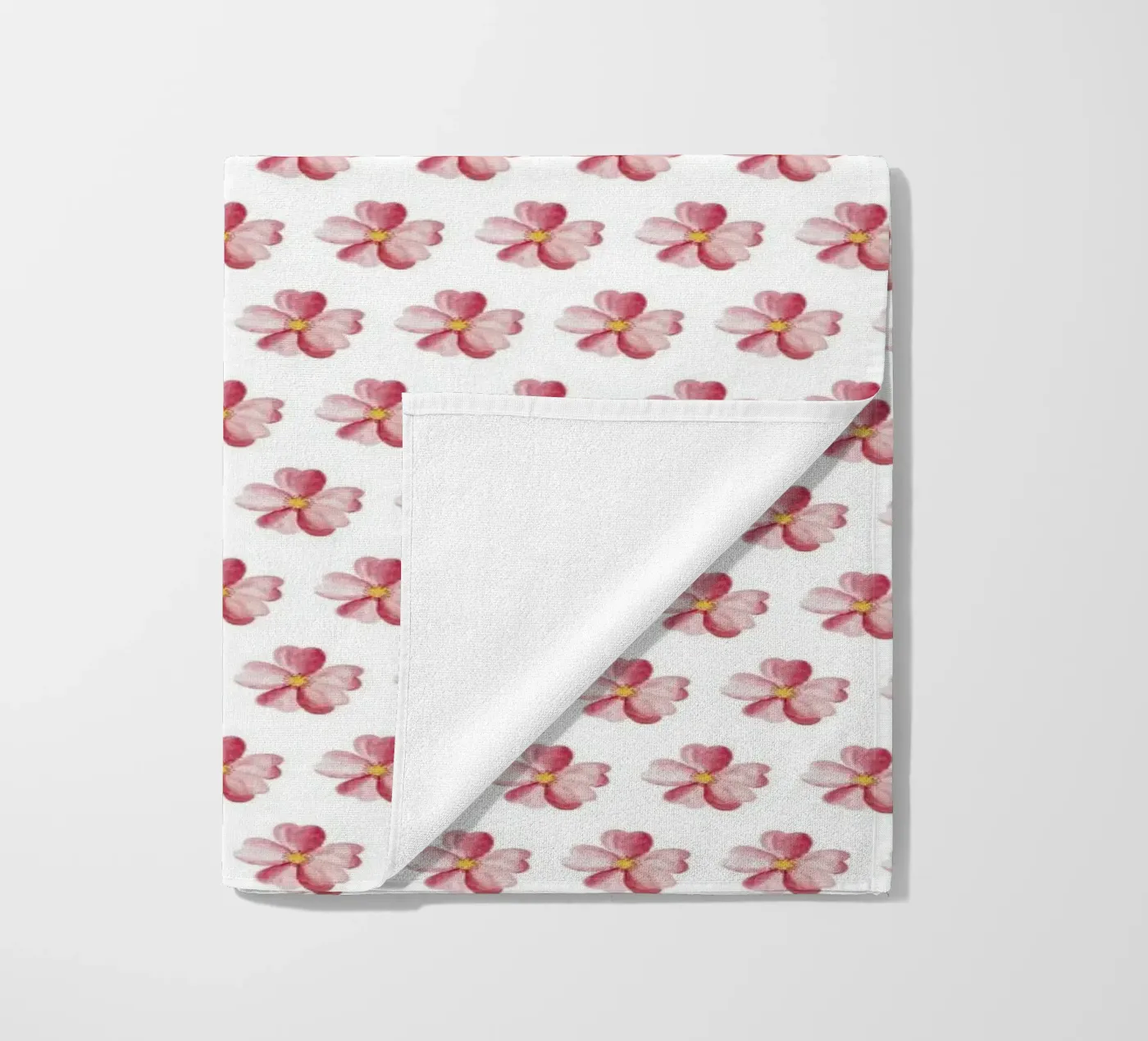 Pink Flower Pattern telo mare da kathrinmay