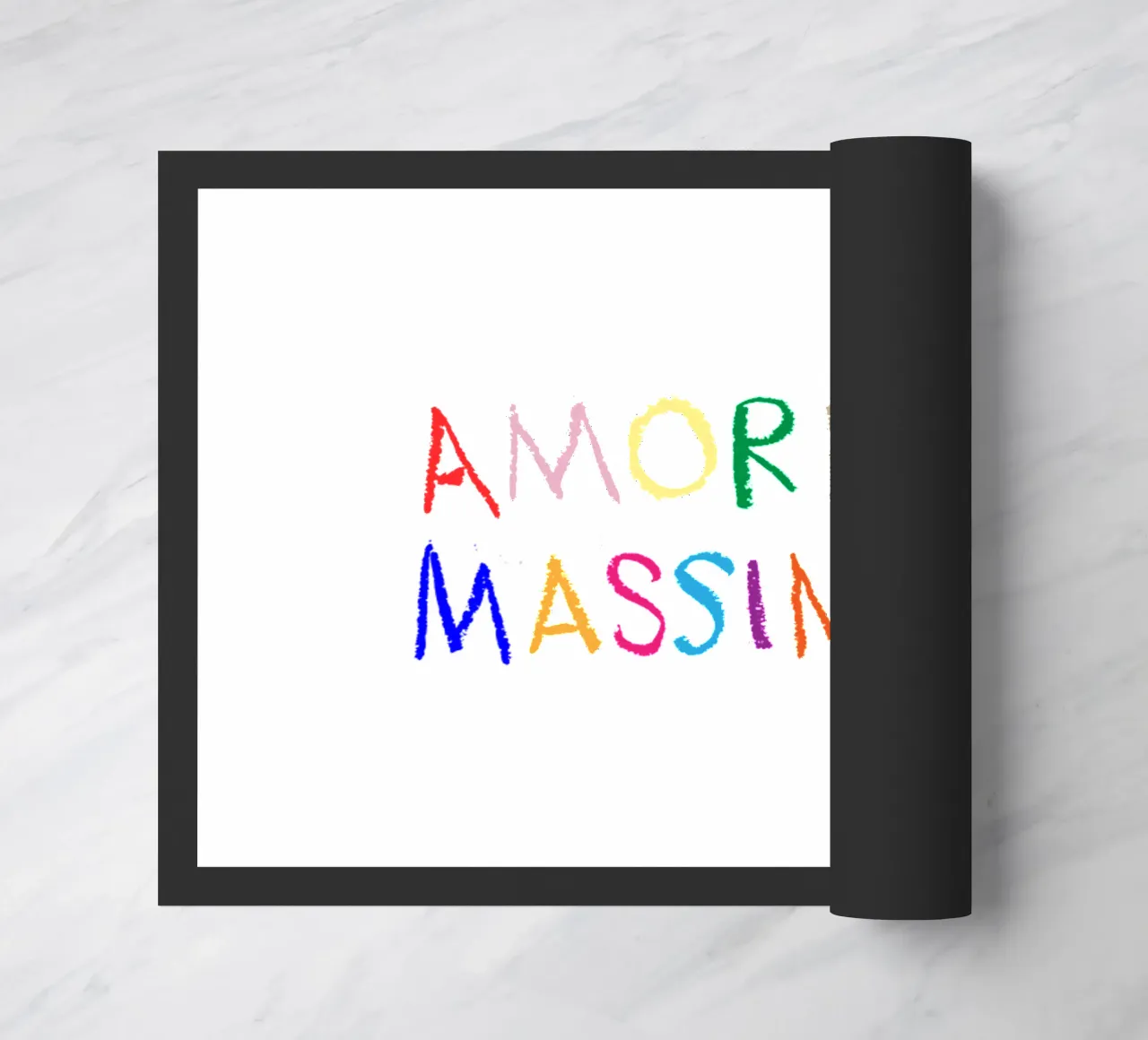 Amore massimale zerbino da Brushmeetspaper