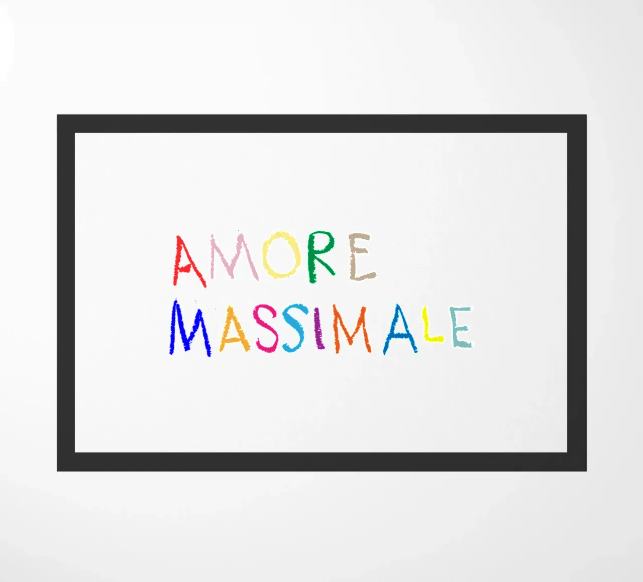 Amore massimale zerbino da Brushmeetspaper