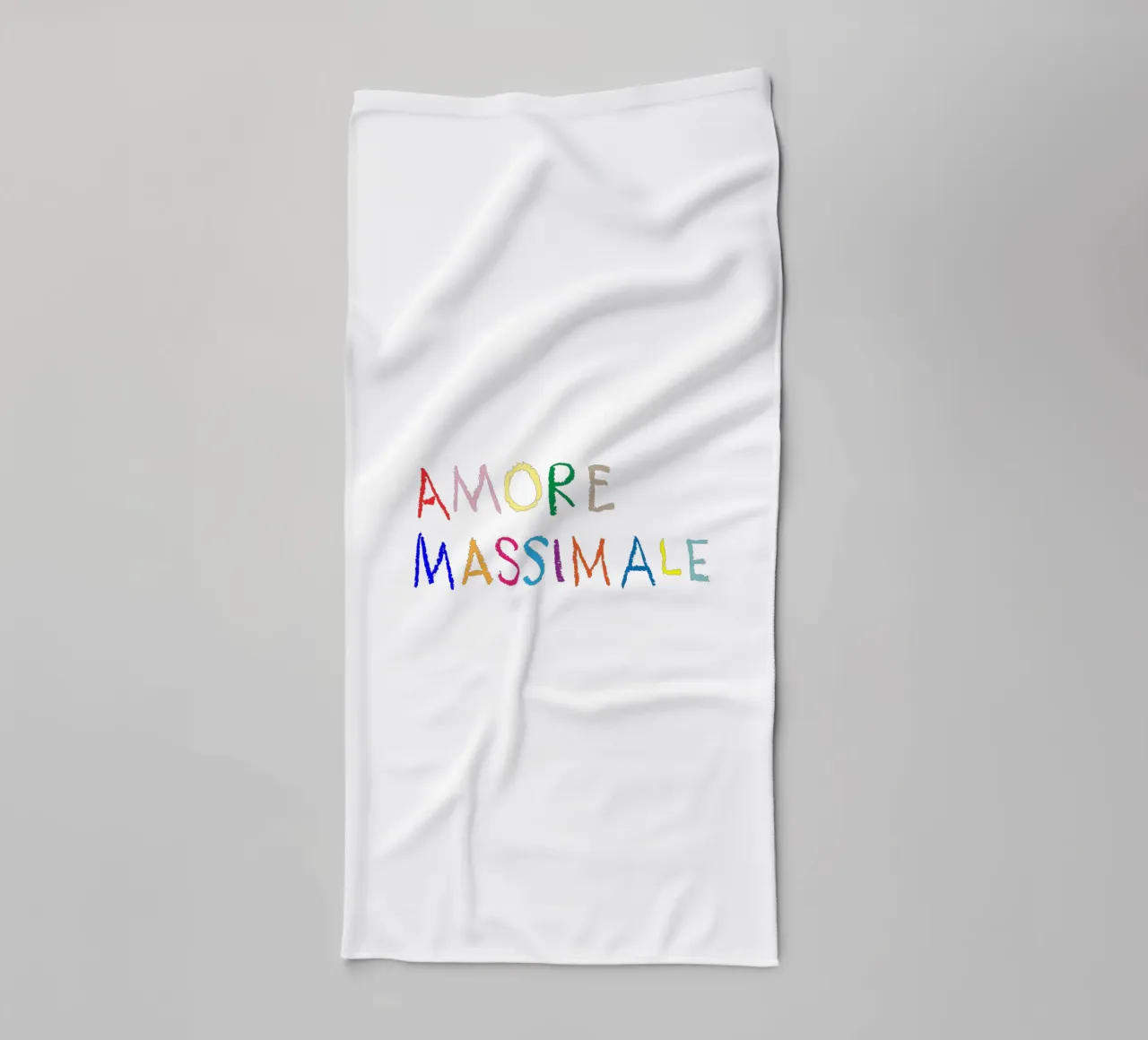 Amore massimale asciugamano da bagno da Brushmeetspaper