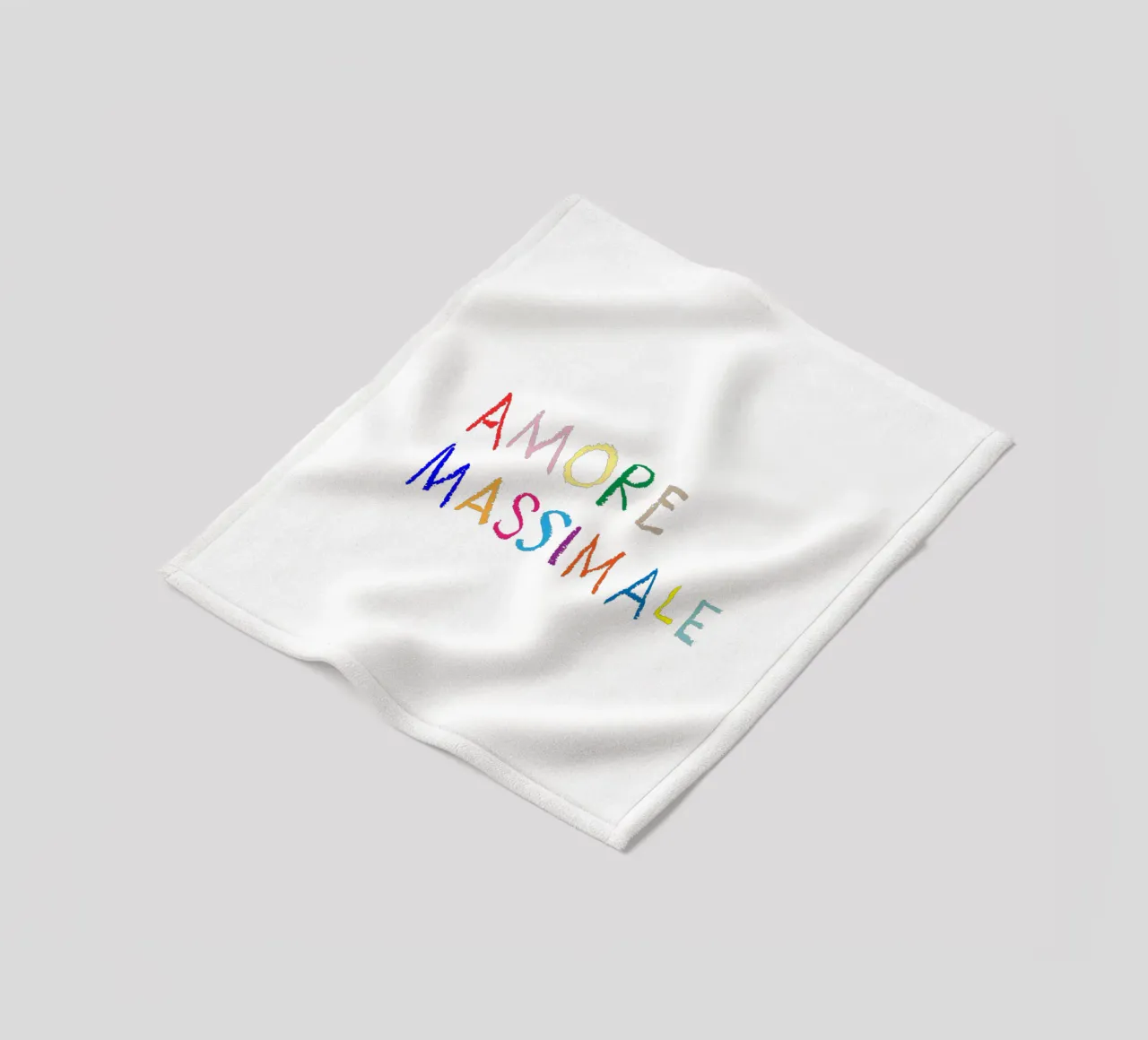 Amore massimale Fleecedecke von Brushmeetspaper