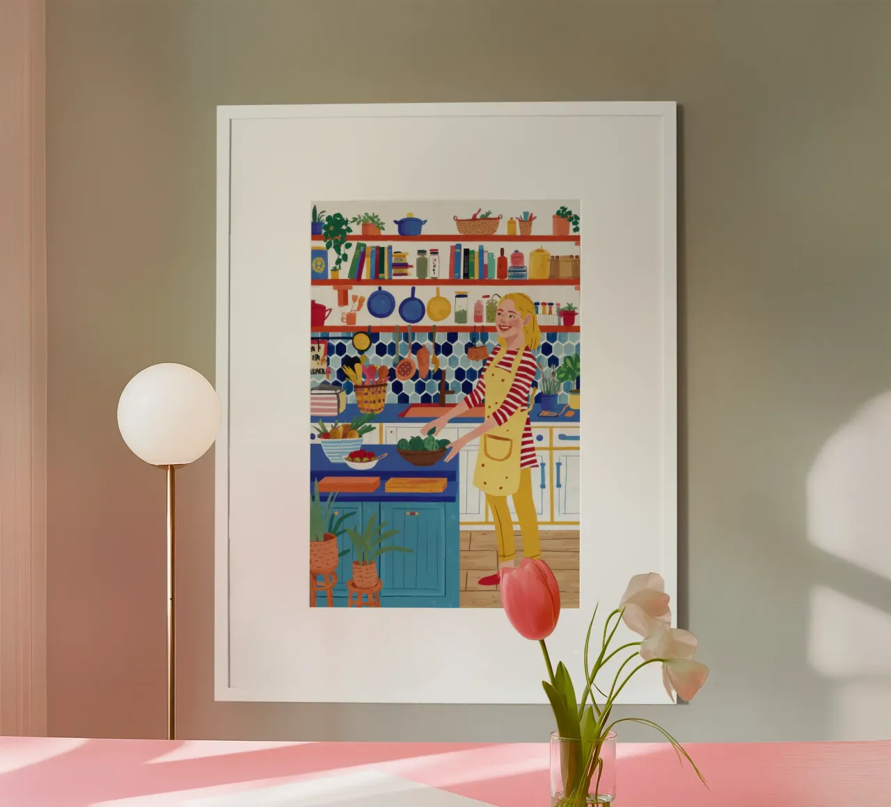 Cucina cromatica Comfort poster da Moon Revolver