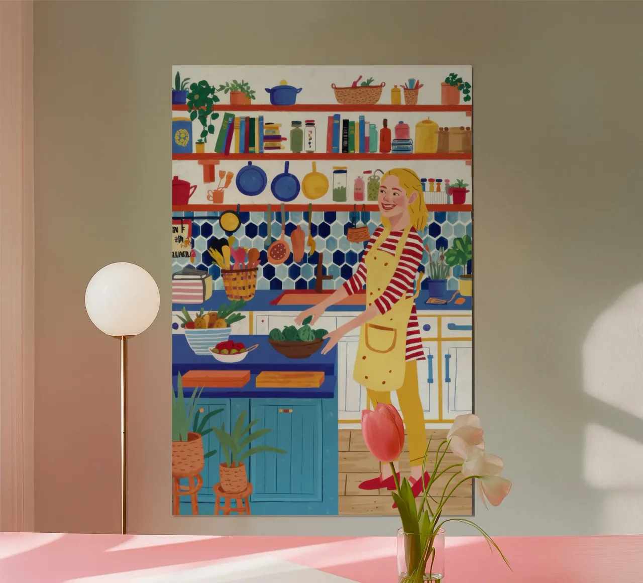 Cucina cromatica Comfort poster da Moon Revolver