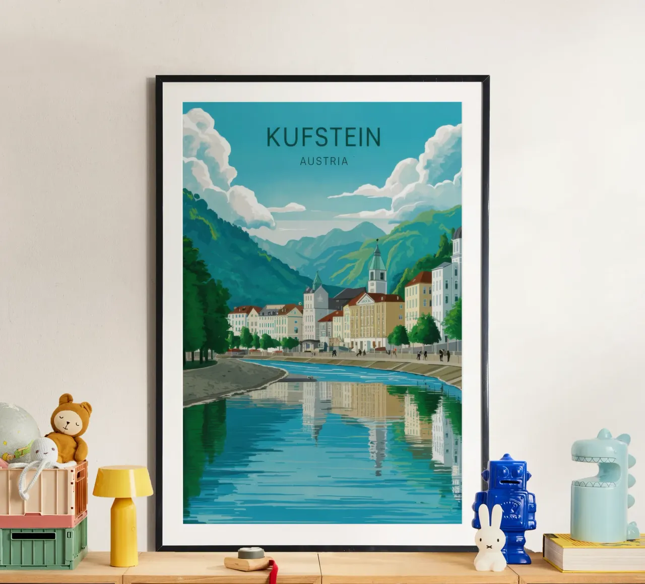 Serenità alpina austriaca poster da Moon Revolver