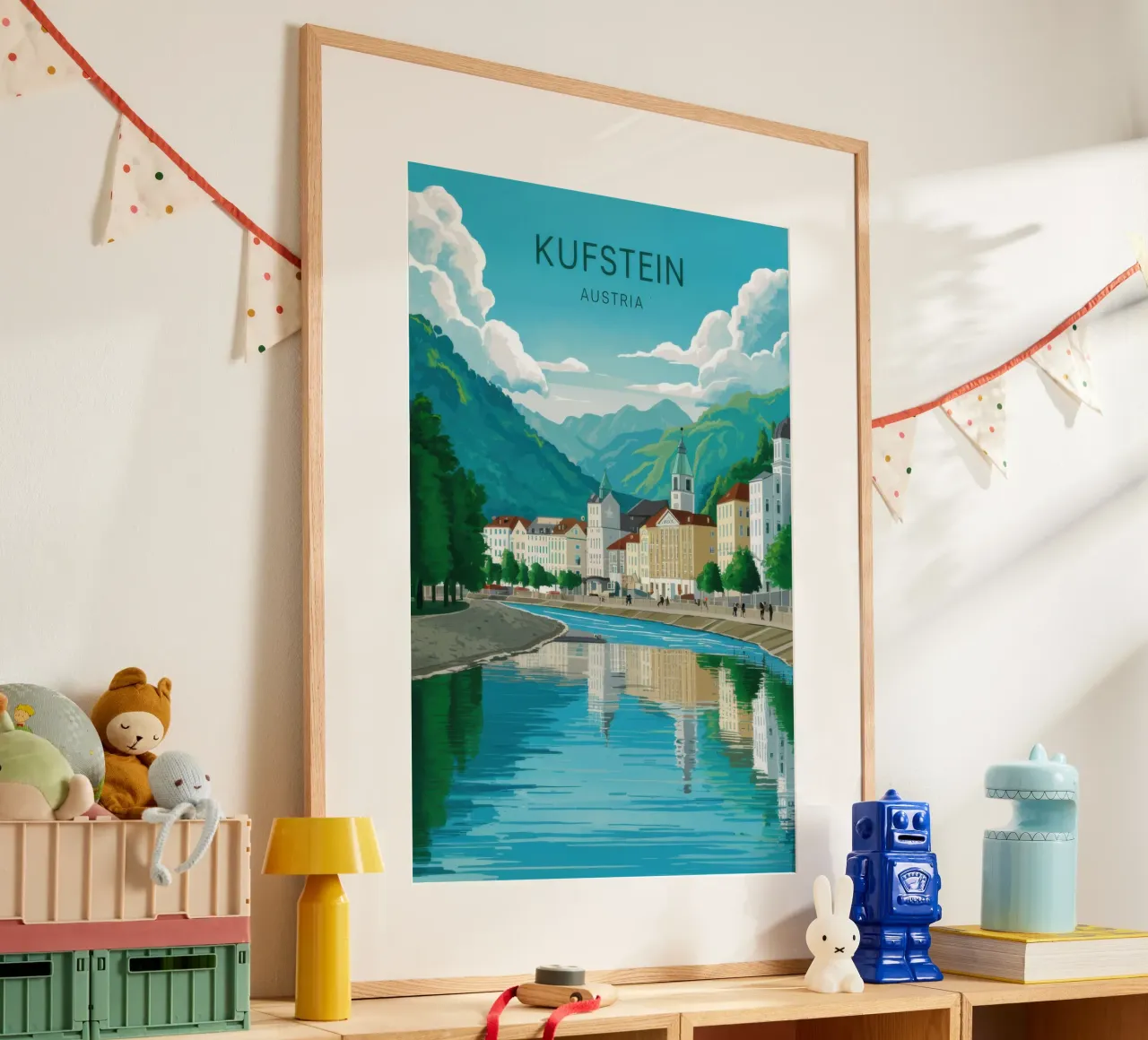 Serenità alpina austriaca poster da Moon Revolver