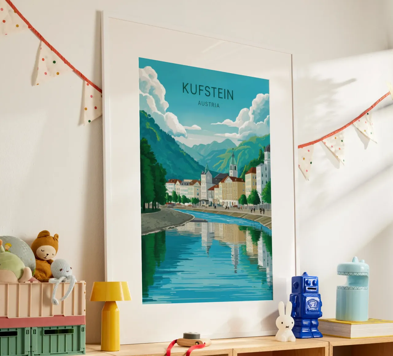 Serenità alpina austriaca poster da Moon Revolver