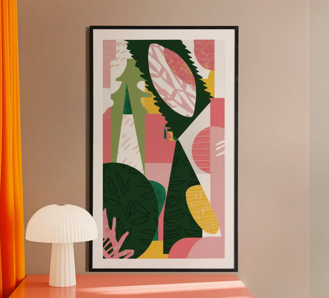 Forme astratte fluide poster da Orchid Patina
