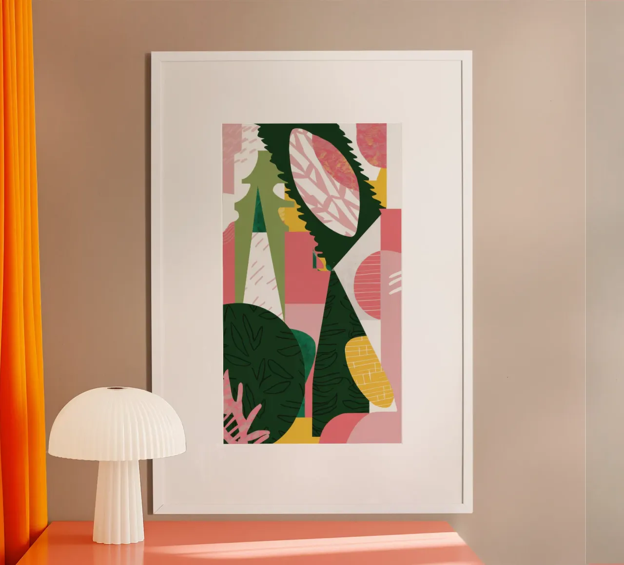 Forme astratte fluide poster da Orchid Patina