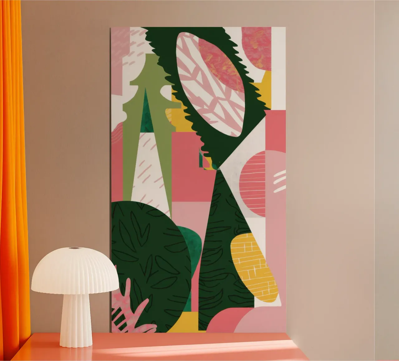 Forme astratte fluide poster da Orchid Patina
