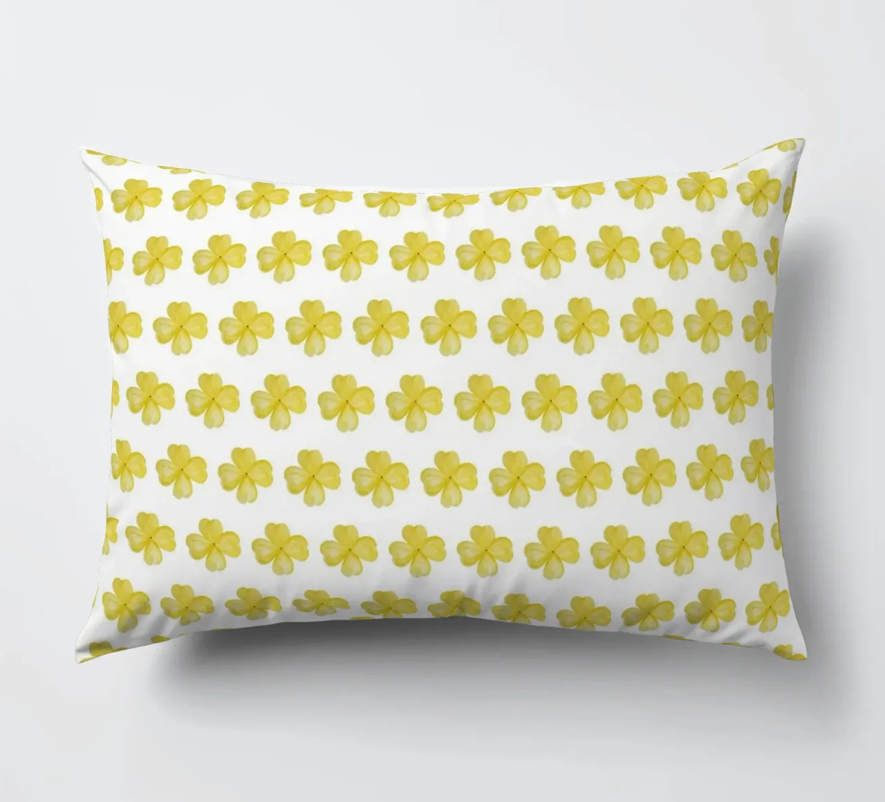 Yellow Flower Pattern cuscino da kathrinmay