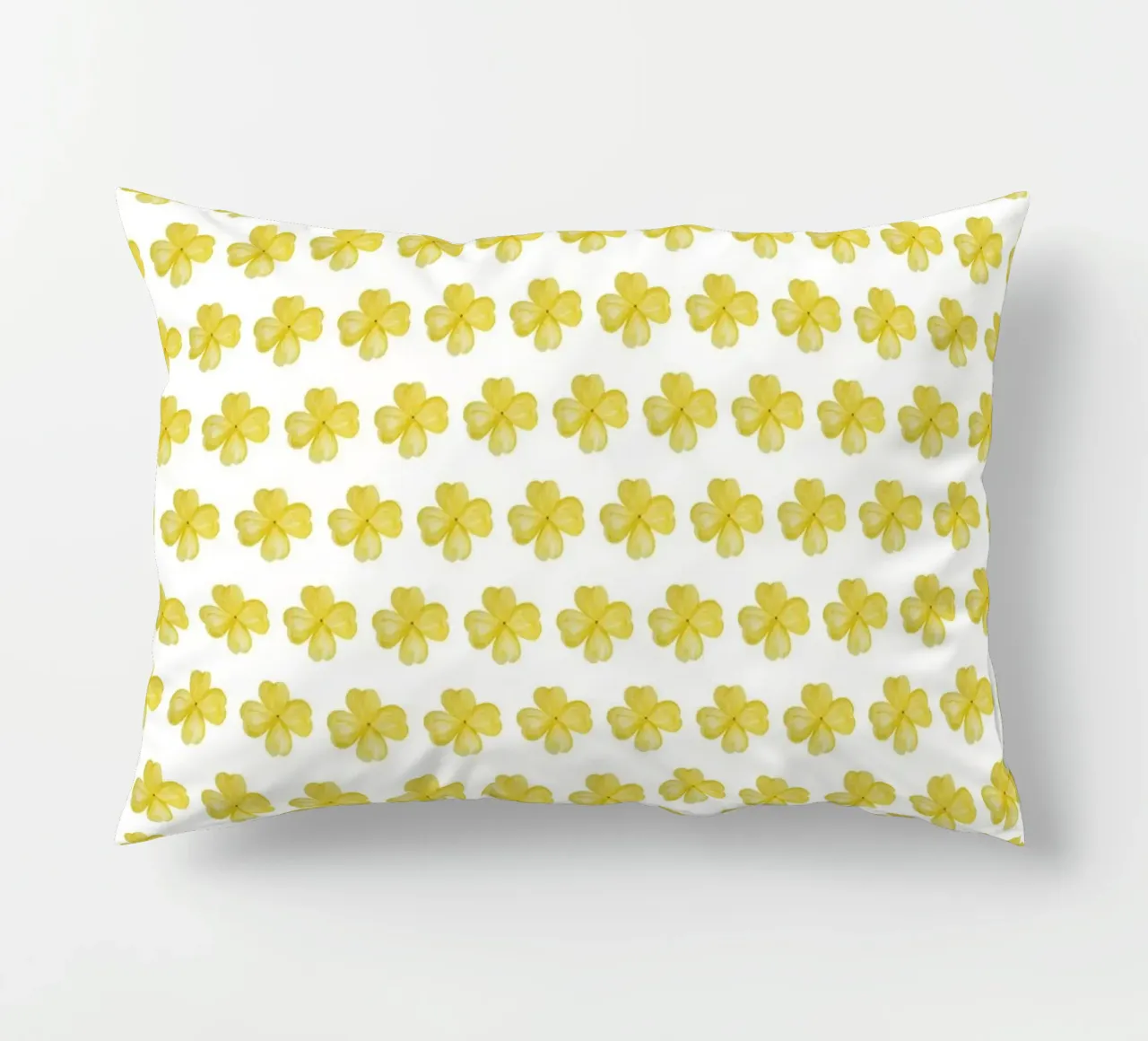 Yellow Flower Pattern cuscino da kathrinmay