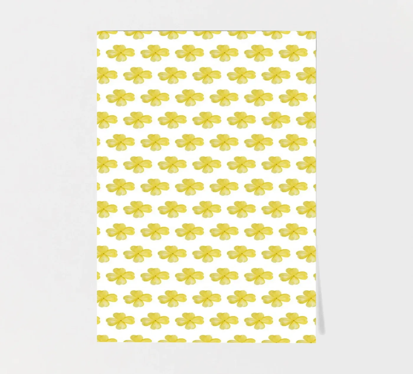 Yellow Flower Pattern sticker sheet by kathrinmay