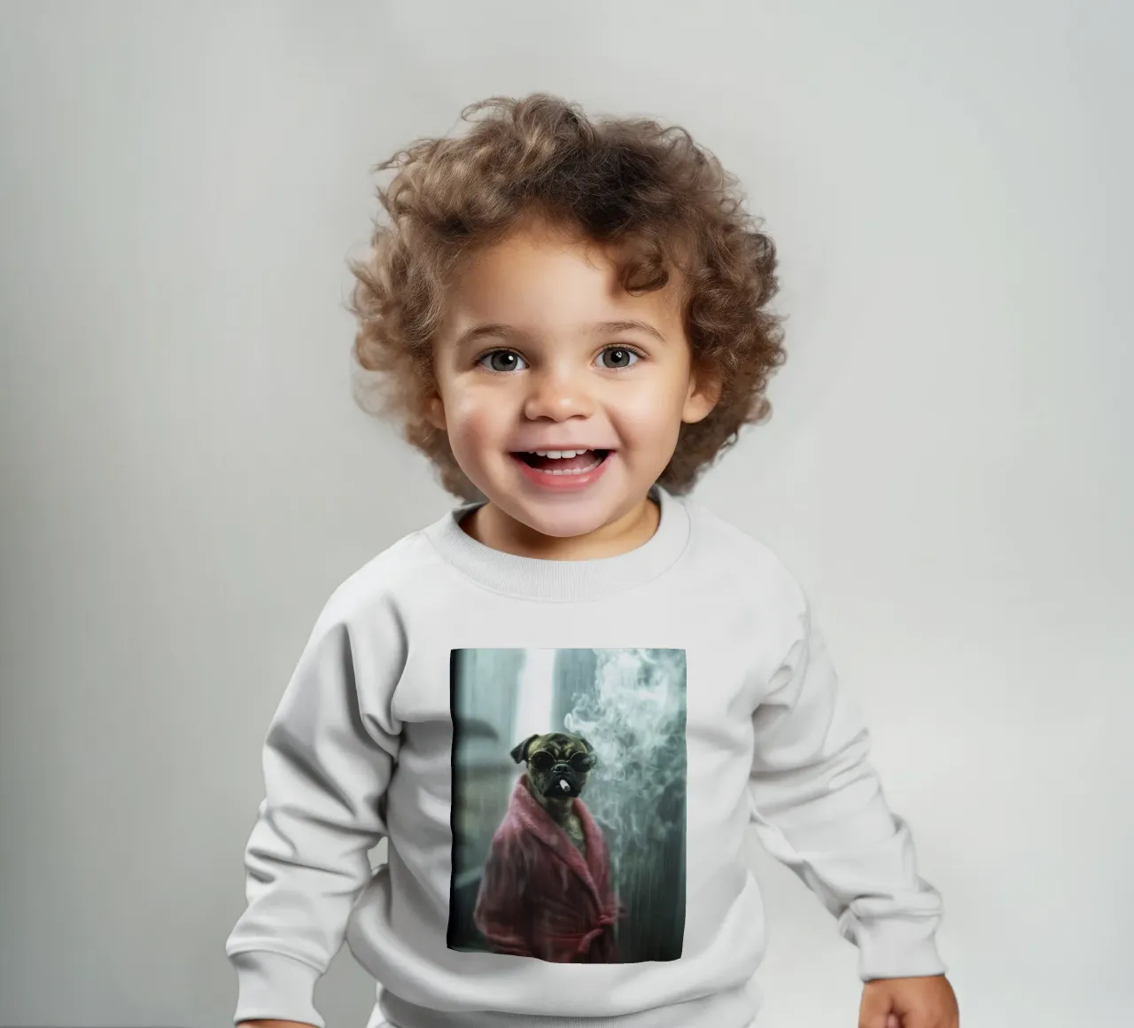 Hugo felpa neonato da Affiches Chien Originales – Dogland