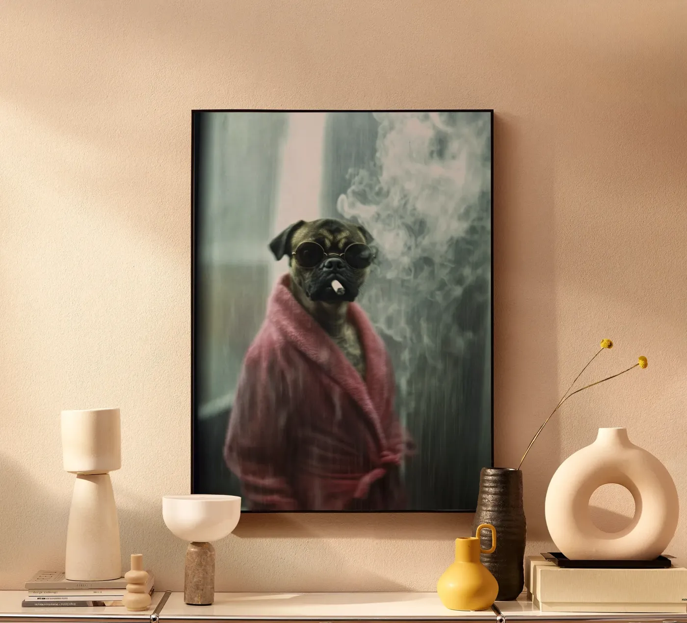 Hugo plexiglass da Affiches Chien Originales – Dogland