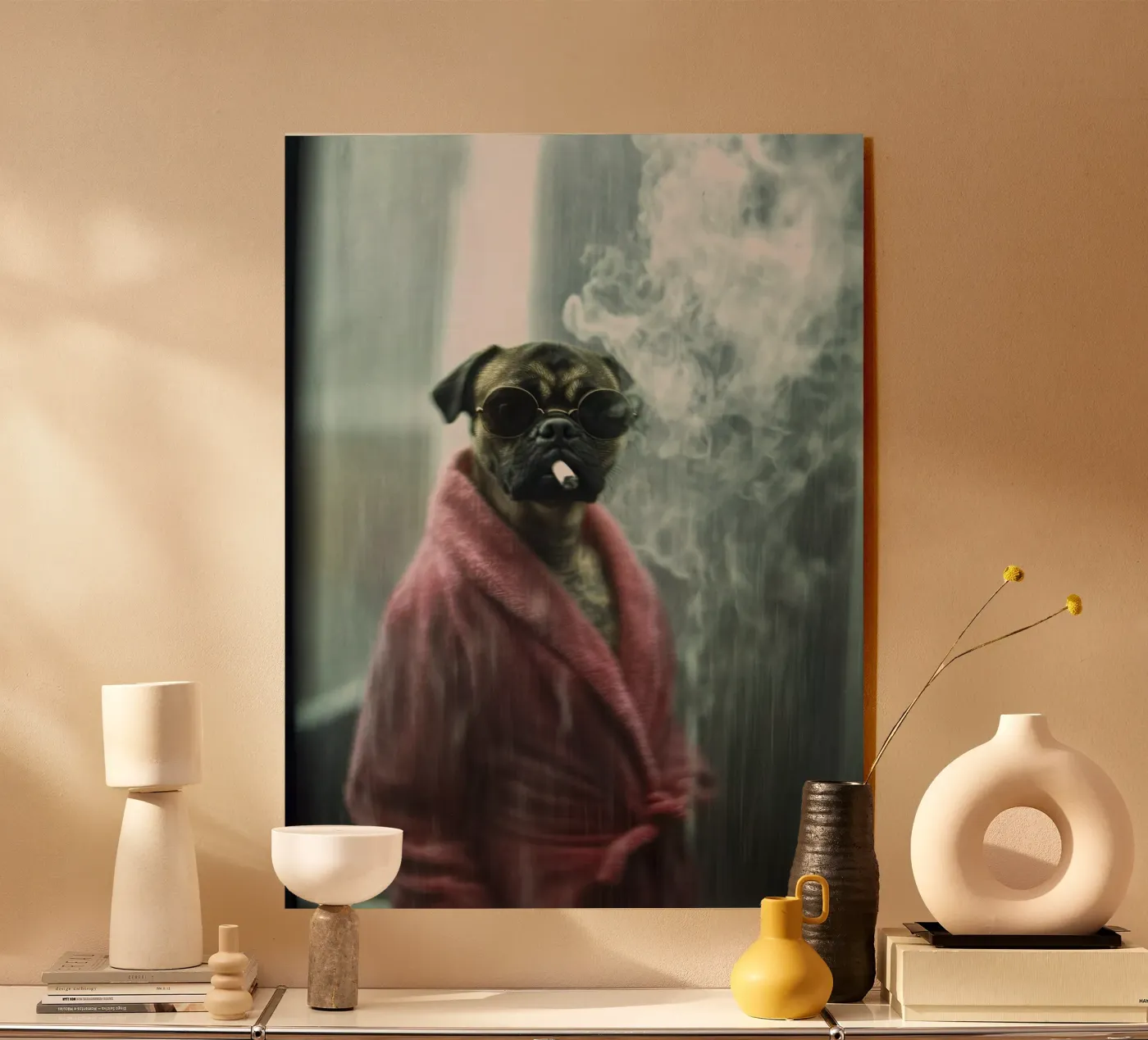 Hugo plexiglass da Affiches Chien Originales – Dogland