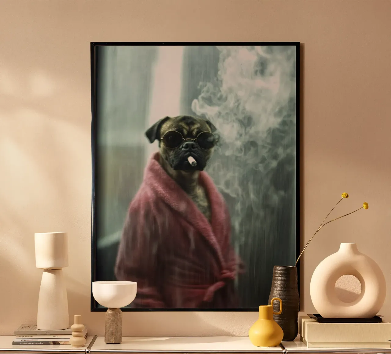 Hugo carta hahnemühle da Affiches Chien Originales – Dogland