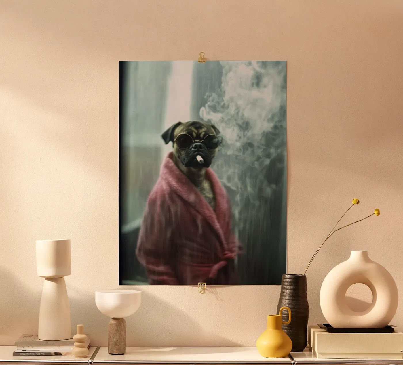 Hugo poster da Affiches Chien Originales – Dogland