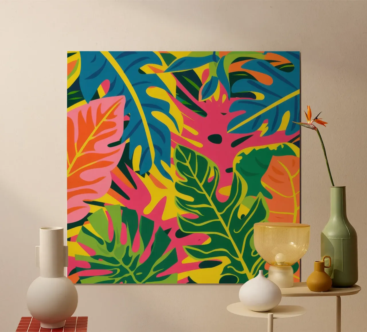Fiamma di Anthurium poster da Moon Revolver