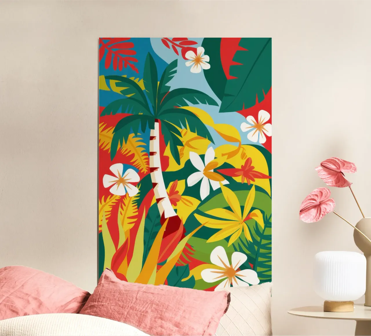 Paradiso delle margherite soleggiate poster da Orchid Patina