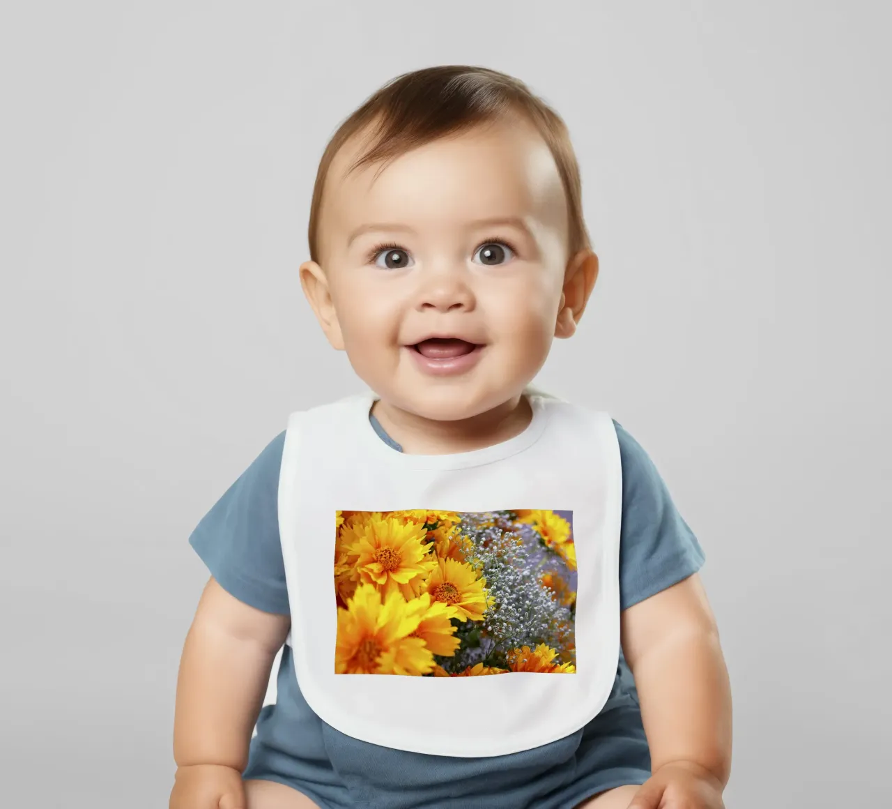 Split the Space - Kunstdruck Babylätzchen von jay