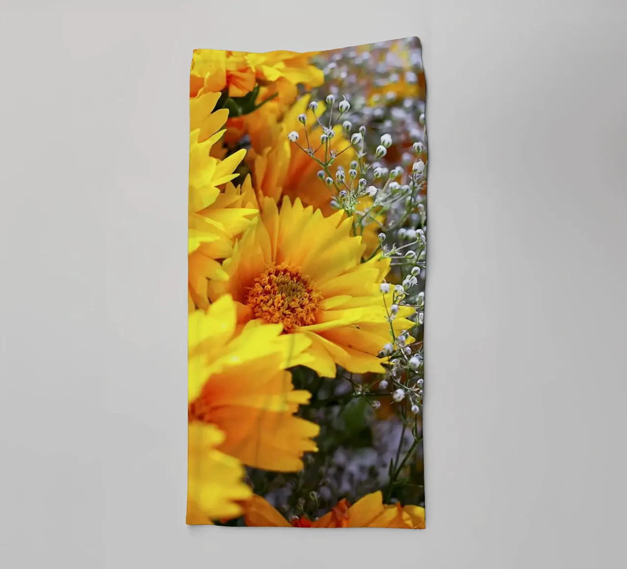 Split the Space – Fine Art Print towel by jay