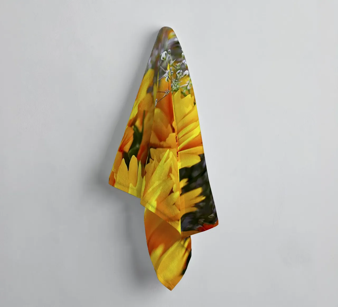 Split the Space – Fine Art Print towel by jay