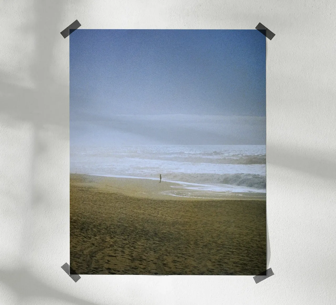Spiaggia per uno poster con telaio in plastica da Mane