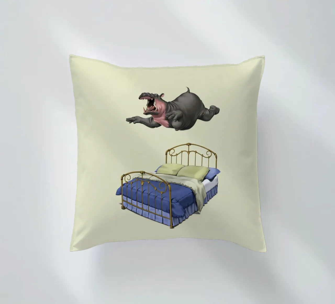 Break Time (Coloured) cuscino da Rob Art | Illustration