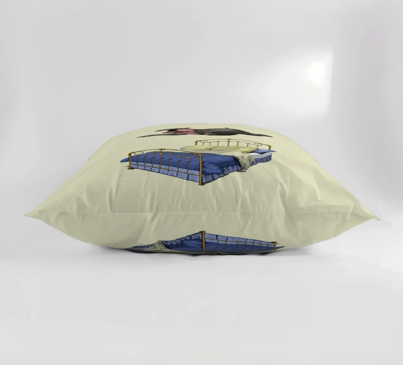 Break Time (Coloured) cuscino da Rob Art | Illustration