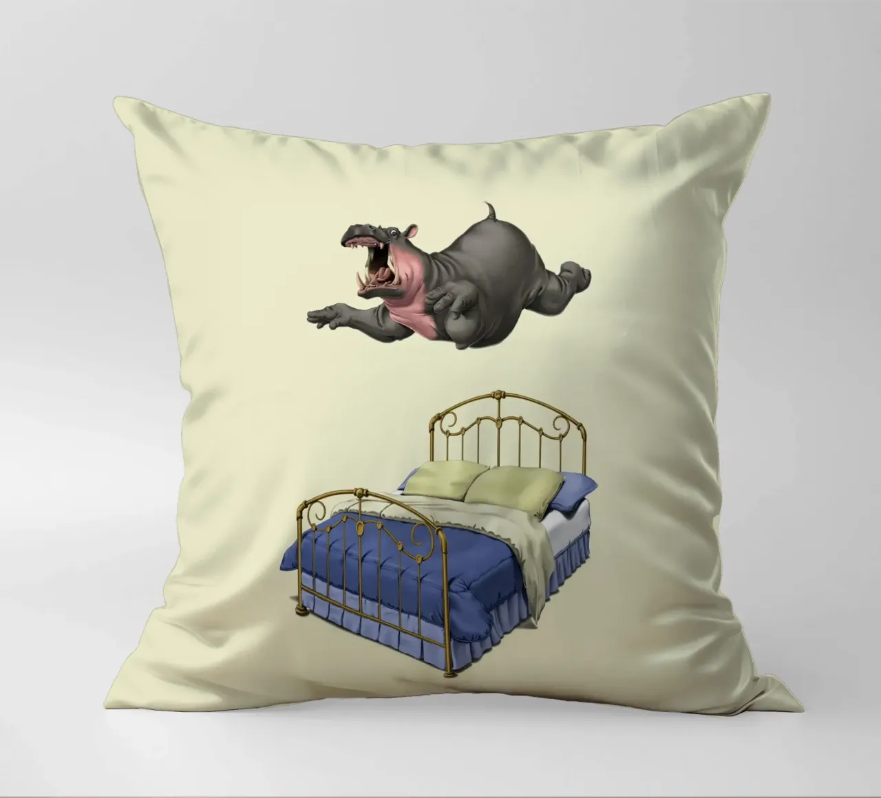 Break Time (Coloured) cuscino da Rob Art | Illustration