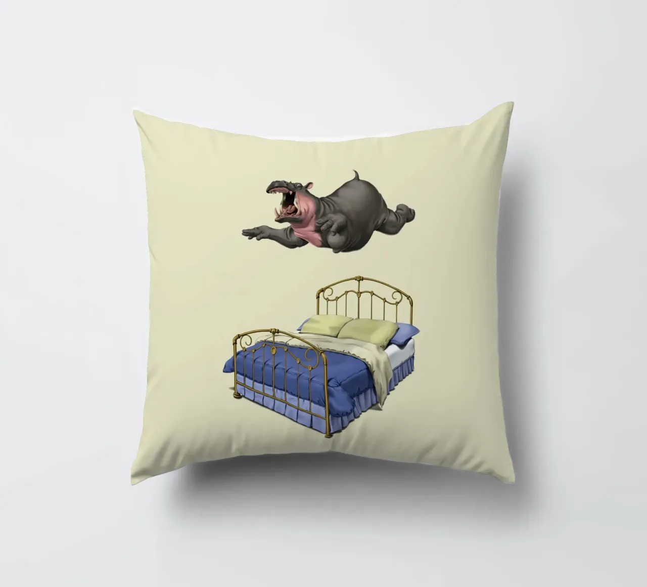 Break Time (Coloured) cuscino da Rob Art | Illustration