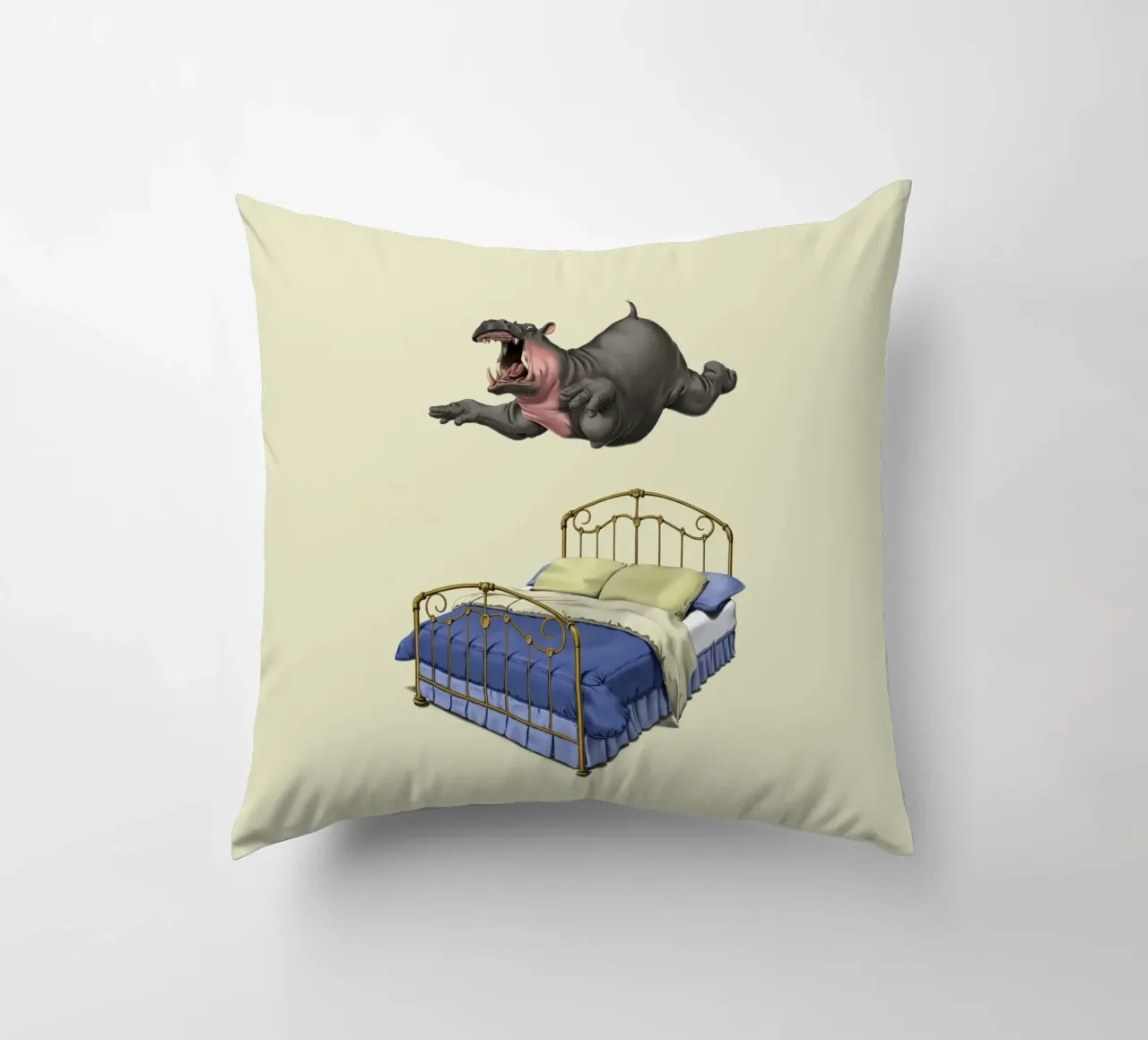 Break Time (Coloured) cuscino da Rob Art | Illustration