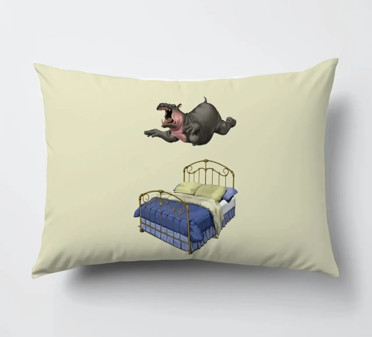 Break Time (Coloured) cuscino da Rob Art | Illustration