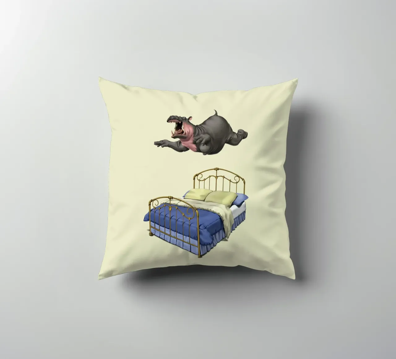 Break Time (Coloured) cuscino da Rob Art | Illustration