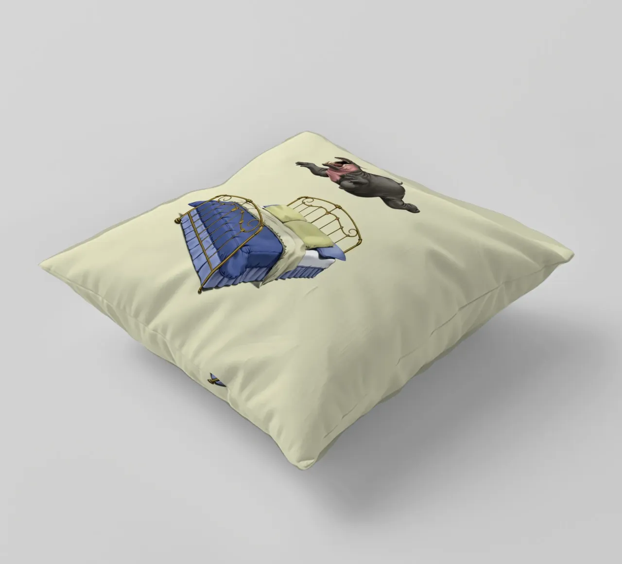 Break Time (Coloured) cuscino da Rob Art | Illustration