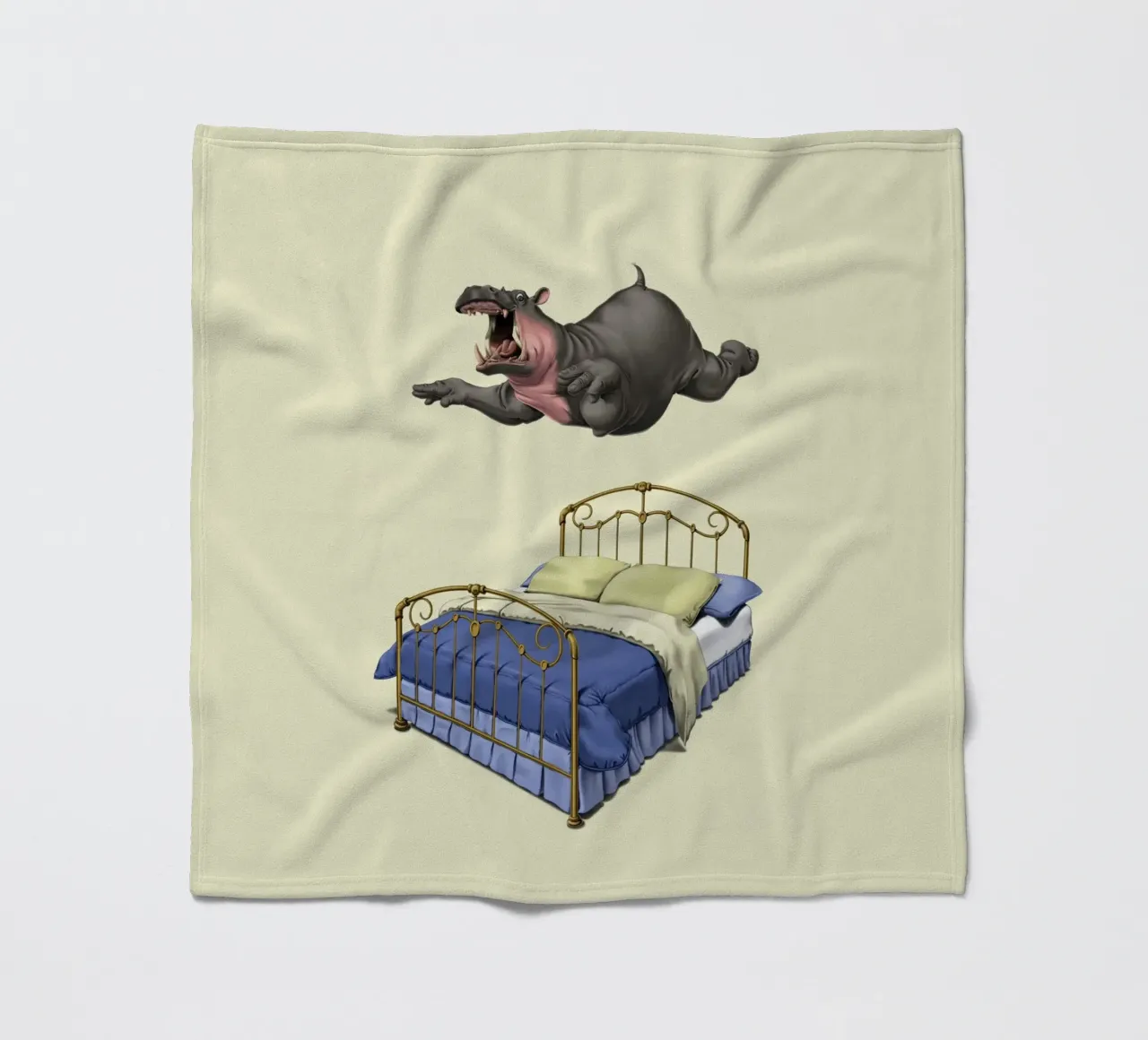 Break Time (Coloured) coperta in pile da Rob Art | Illustration