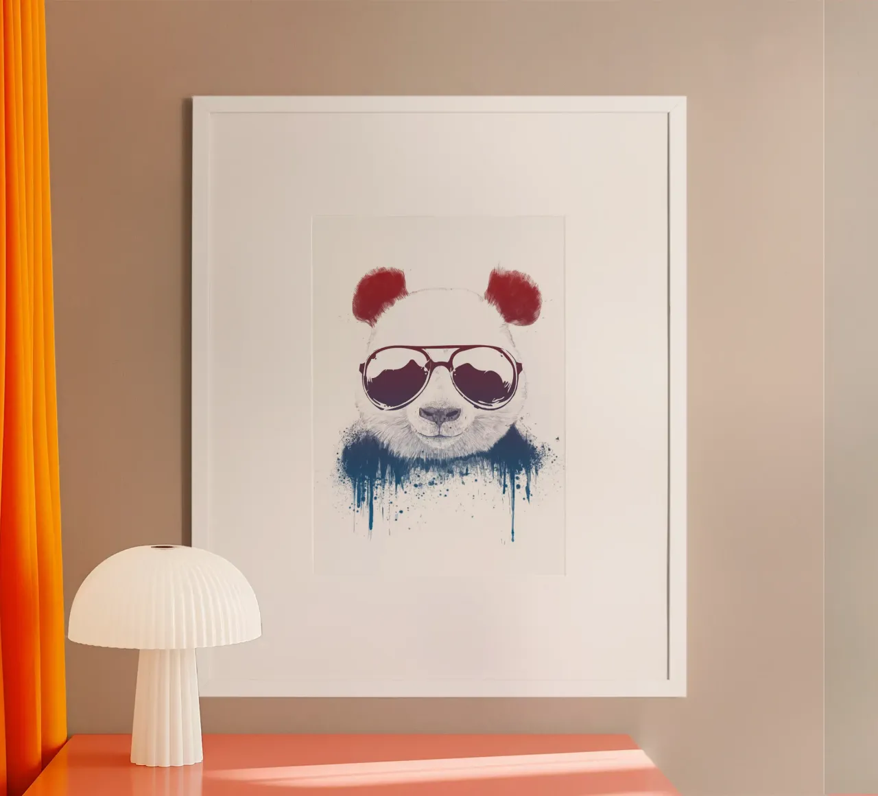 Stay cool II poster con telaio in plastica da Balazs Solti