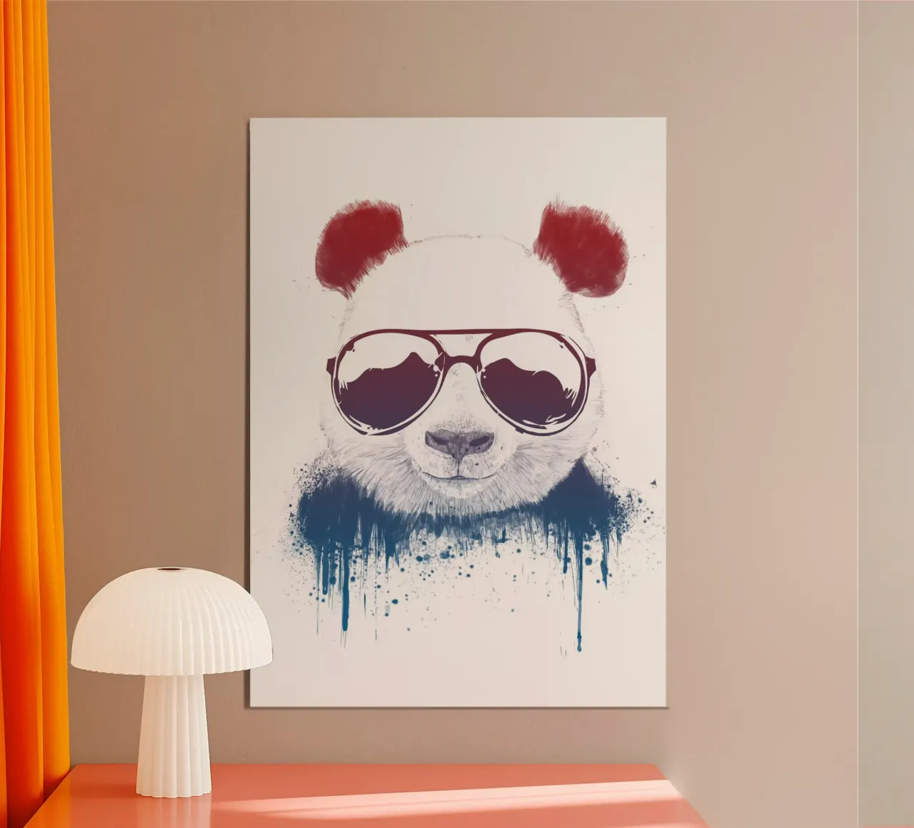 Stay cool II poster con telaio in plastica da Balazs Solti
