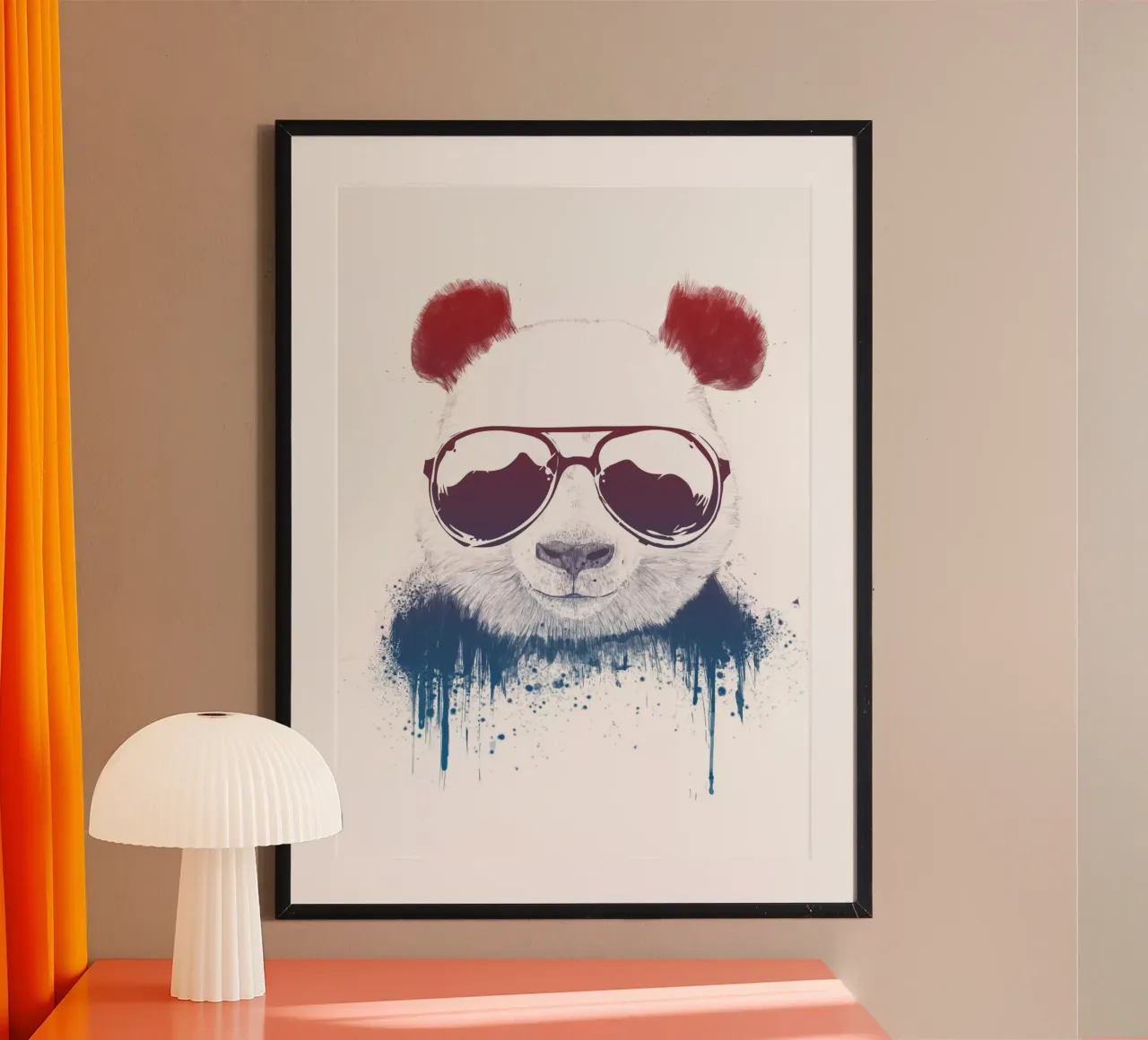 Stay cool II poster con telaio in plastica da Balazs Solti