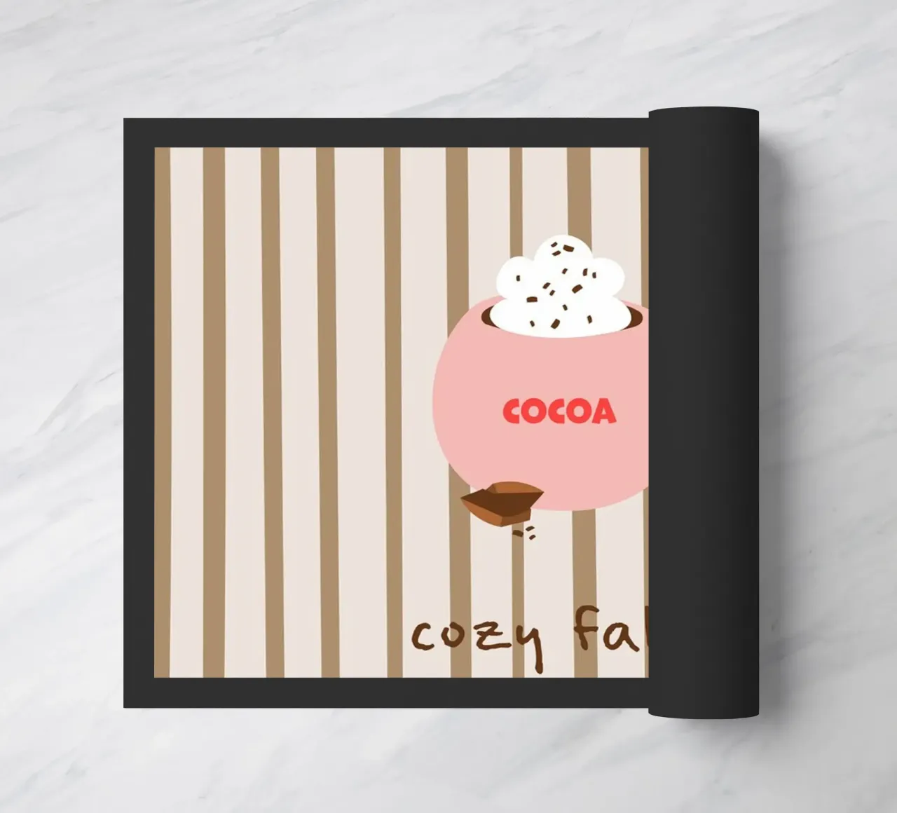 cozy falling. (hot chocolate) autumn vibes zerbino da FRICKE DESIGN