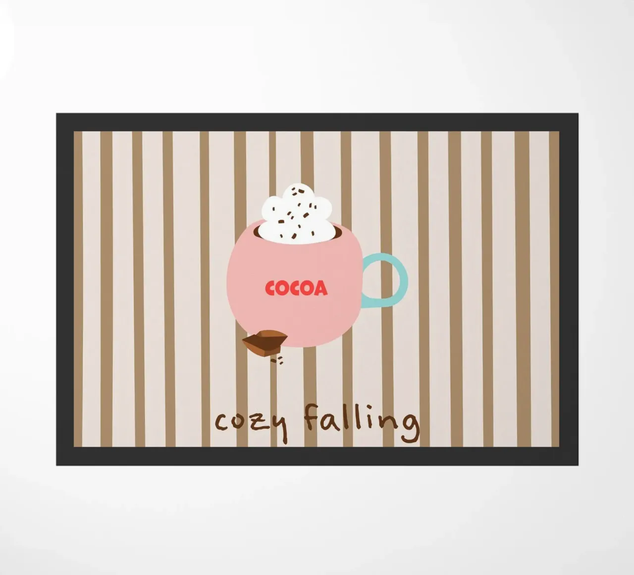 cozy falling. (hot chocolate) autumn vibes zerbino da FRICKE DESIGN
