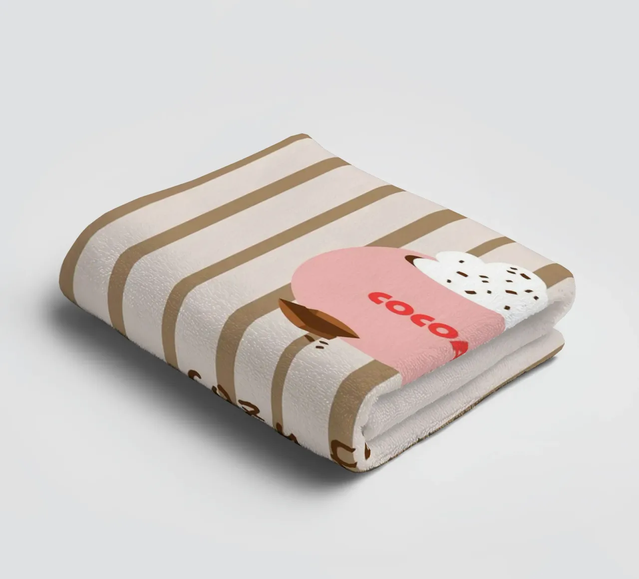 cozy falling. (hot chocolate) autumn vibes asciugamano da bagno da FRICKE DESIGN