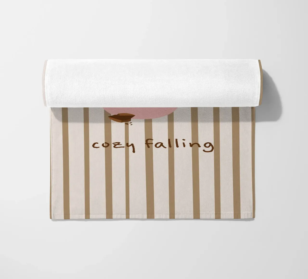 cozy falling. (hot chocolate) autumn vibes telo mare da FRICKE DESIGN