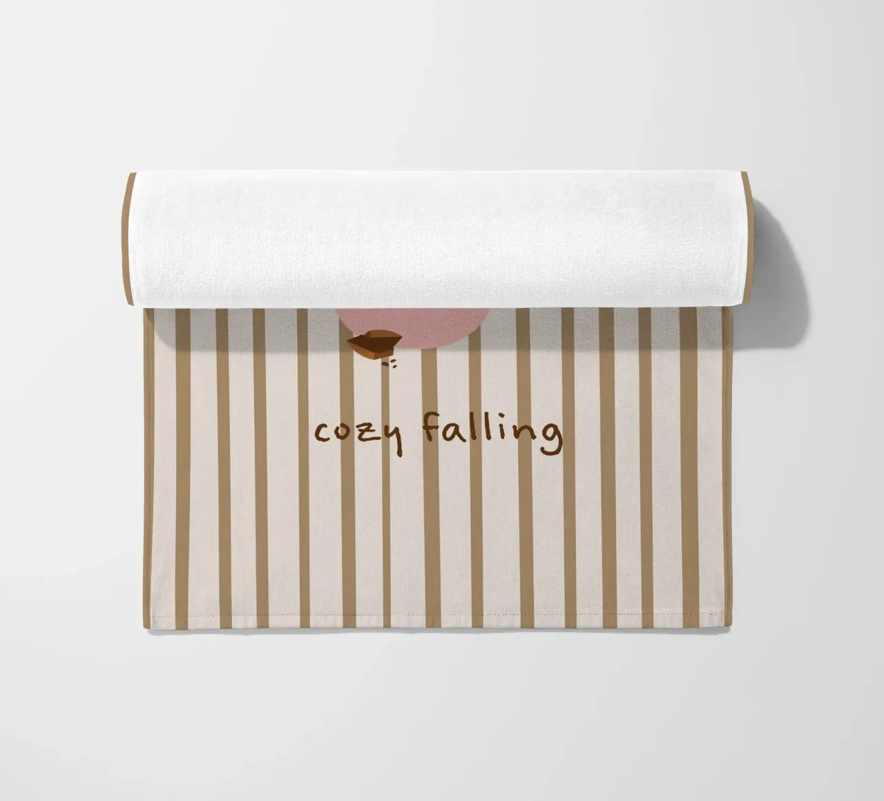 cozy falling. (hot chocolate) autumn vibes telo mare da FRICKE DESIGN