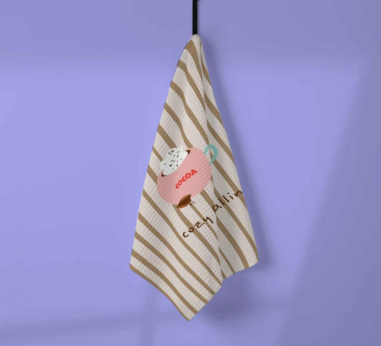 cozy falling. (hot chocolate) autumn vibes canovaccio da cucina da FRICKE DESIGN