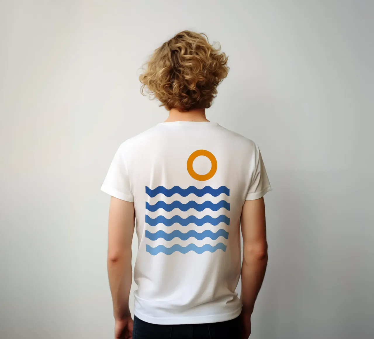 Sole e mare t-shirt da Schuhmann Design