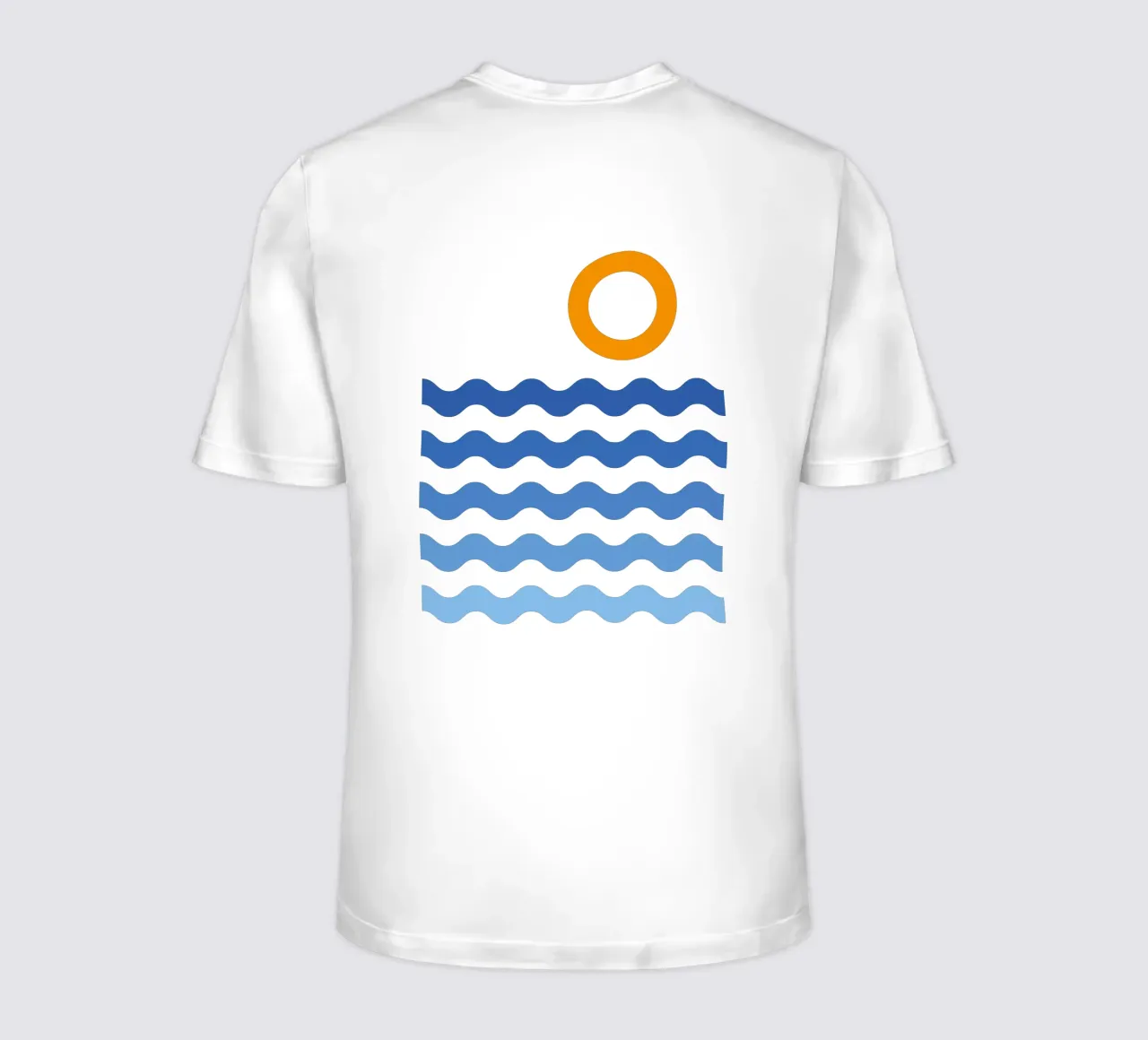 Sole e mare t-shirt da Schuhmann Design