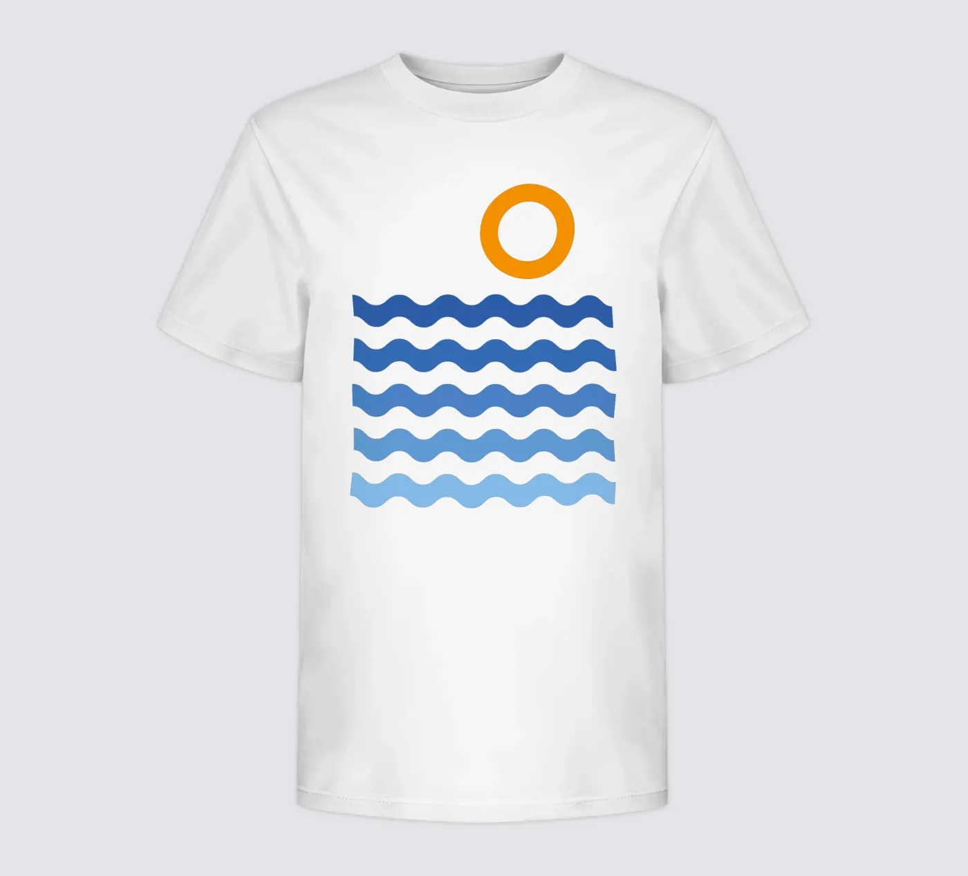 Sole e mare t-shirt bambini da Schuhmann Design