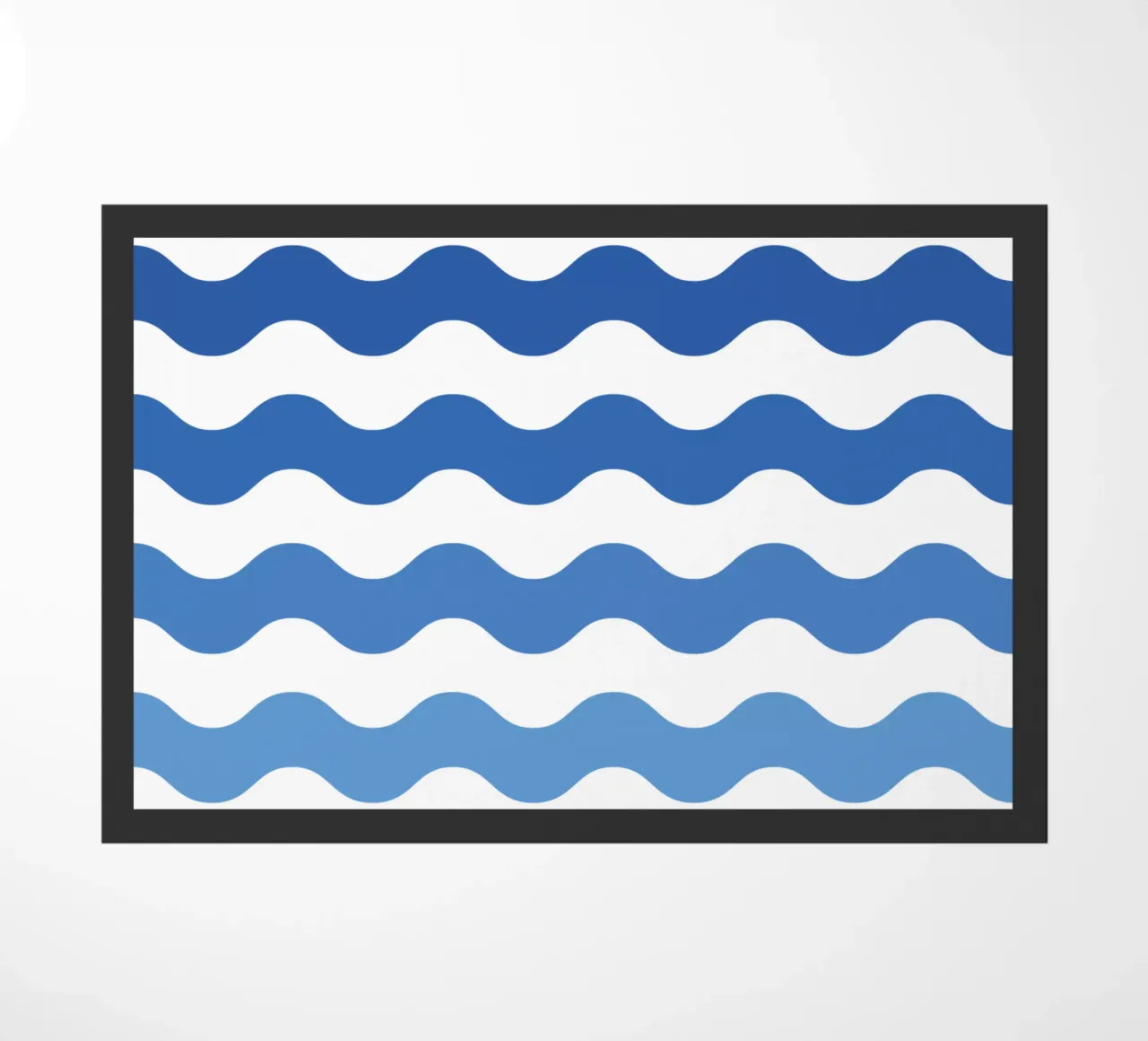 Sole e mare zerbino da Schuhmann Design