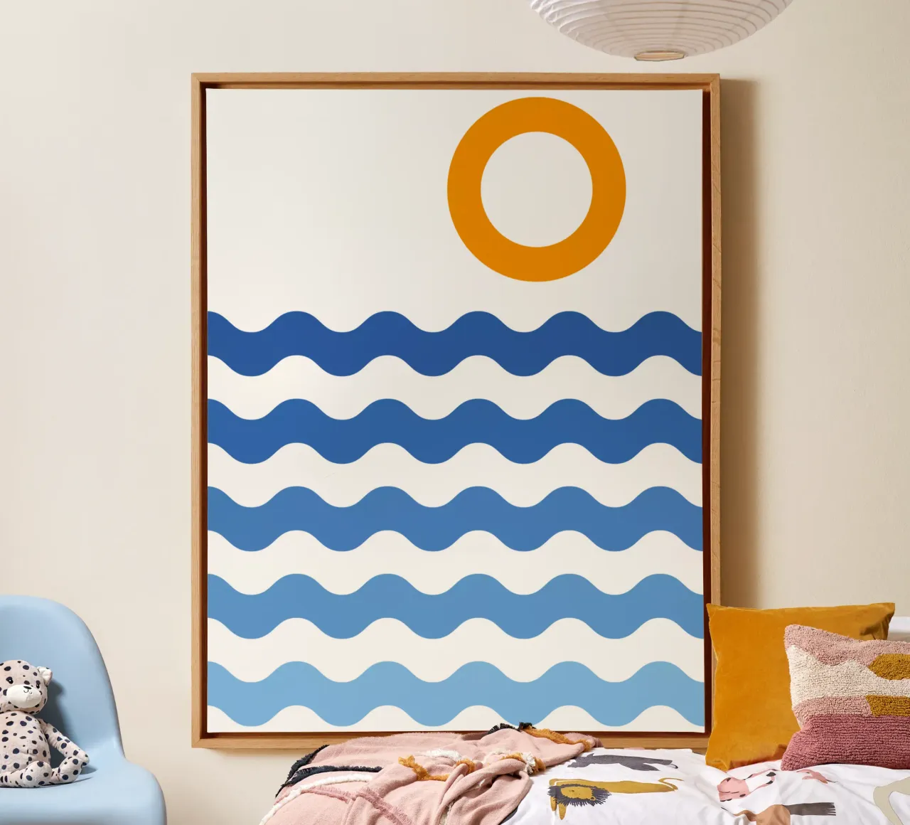 Sole e mare tela da Schuhmann Design